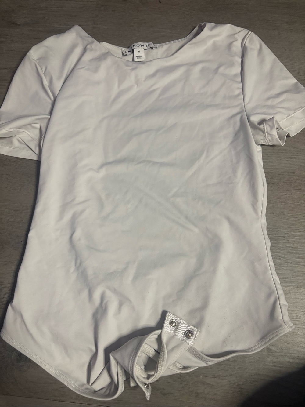 White Women's Bodysuit